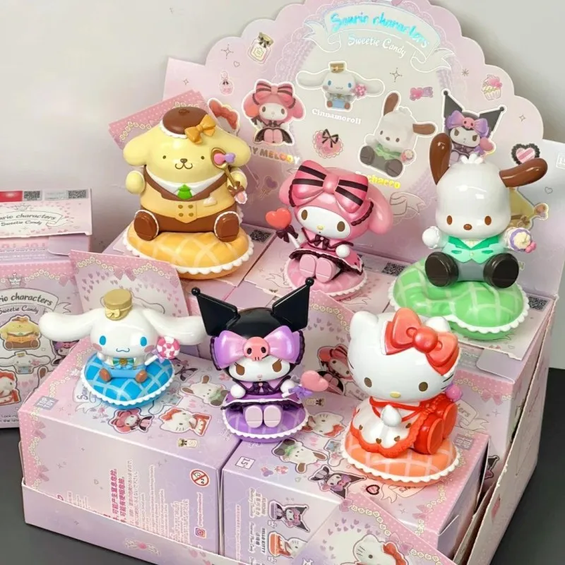Sanrio Character Sweetie Candy Series Blind Box Kuromi Pochacco Cinnamoroll Pompompurin Melody Action Figure Mystery Bag GiftToy
Sanrio Character Sweetie Candy Series Blind Box Kuromi Pochacco Cinnamoroll Pompompurin Melody Action Figure Mystery Bag GiftToy