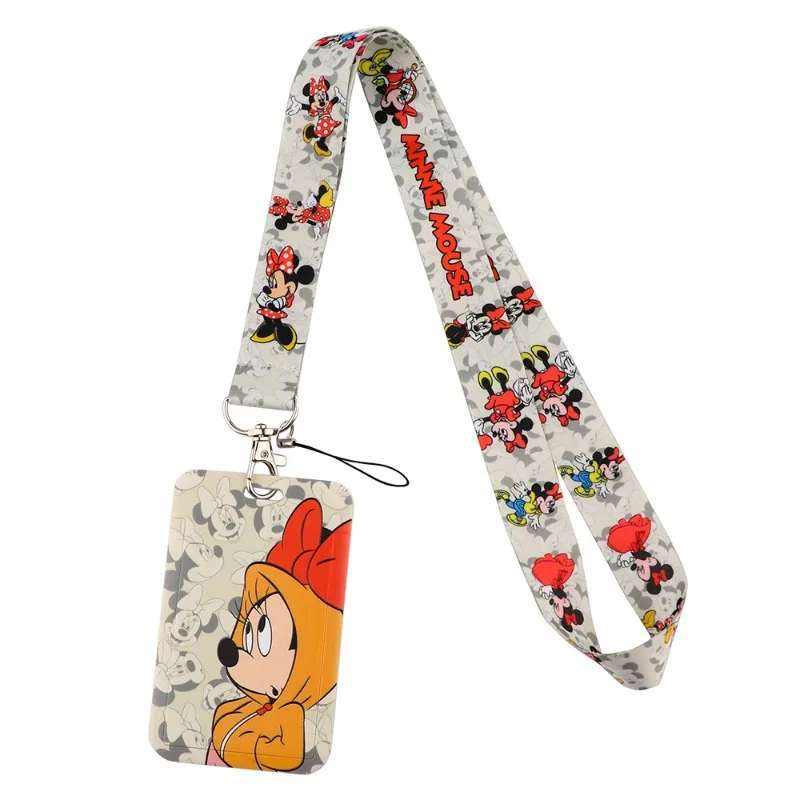 Disney Mickey Mouse Multifunction Lanyard with Card Holder for Students Cute Bow Hard Case School Office Access Keychain
Disney Mickey Mouse Multifunction Lanyard with Card Holder for Students Cute Bow Hard Case School Office Access Keychain