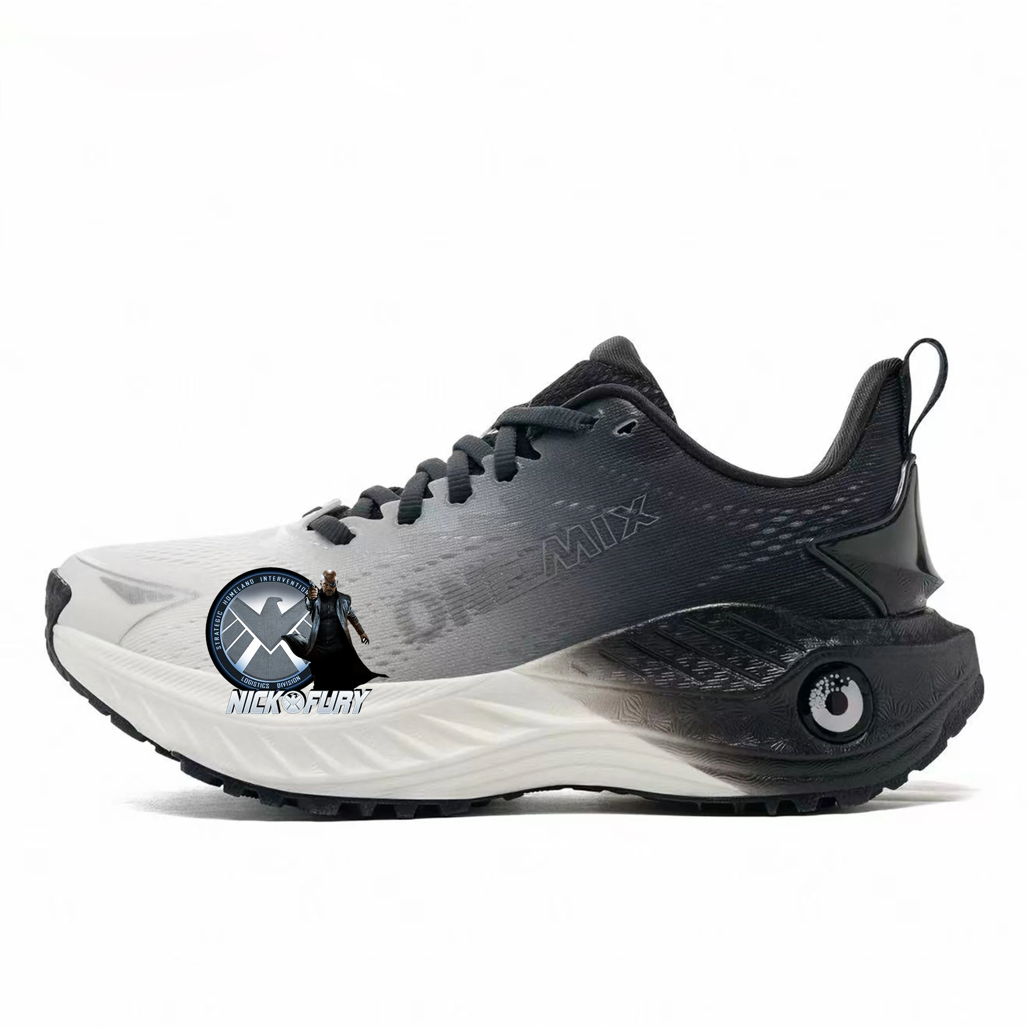 ONEMIX Marvel NickFury Running Shoes Men Women Breathable Sneaker Lightweight Jogging Shoes Gym Outdoor Custom Couple Shoe
ONEMIX Marvel NickFury Running Shoes Men Women Breathable Sneaker Lightweight Jogging Shoes Gym Outdoor Custom Couple Shoe