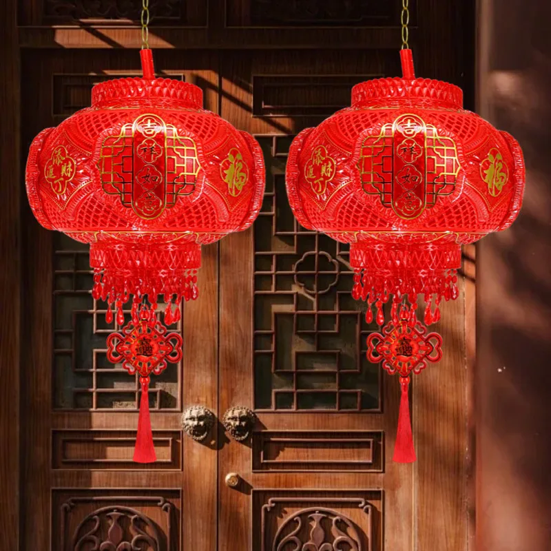 LED colorful rotating marquee New Year's lantern Balcony Fu character Spring Festival red lantern
LED colorful rotating marquee New Year's lantern Balcony Fu character Spring Festival red lantern