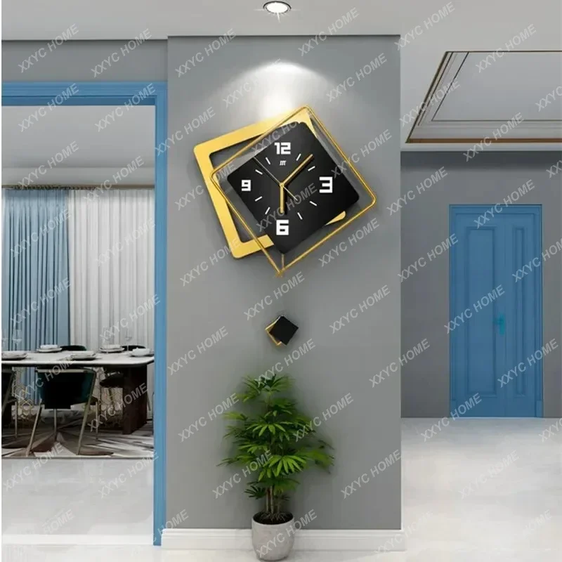A 3D Nordic square Swing Wall Clock Living Room Minimalist Home Decoration Light Luxury Hanging Watch Wall Decor Clocks
A 3D Nordic square Swing Wall Clock Living Room Minimalist Home Decoration Light Luxury Hanging Watch Wall Decor Clocks