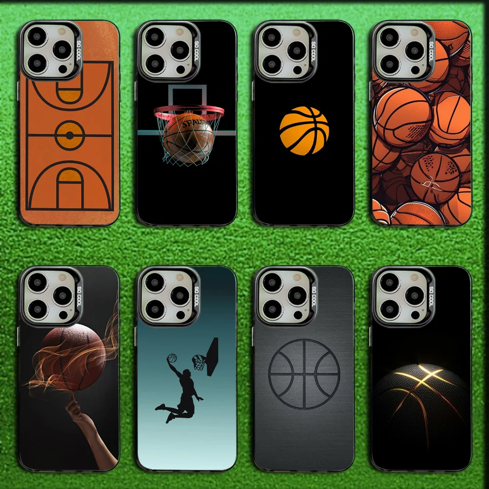 Basketball Sport Phone Case For iPhone 16,15,14,13,12,11,Mini,Pro,E,MAX Gray Matte Silicone Black Cover
Basketball Sport Phone Case For iPhone 16,15,14,13,12,11,Mini,Pro,E,MAX Gray Matte Silicone Black Cover
