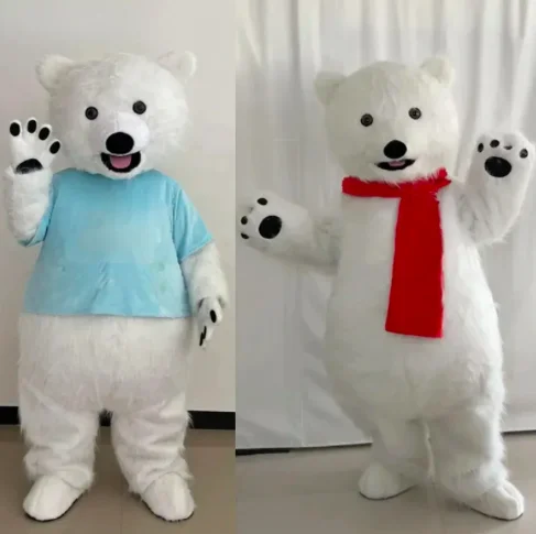 New Adult Hot Sale Foam 2pcs Both Polar Bears Cartoon Mascot Costume Plush Christmas Fancy Dress Halloween Mascot Costume
New Adult Hot Sale Foam 2pcs Both Polar Bears Cartoon Mascot Costume Plush Christmas Fancy Dress Halloween Mascot Costume