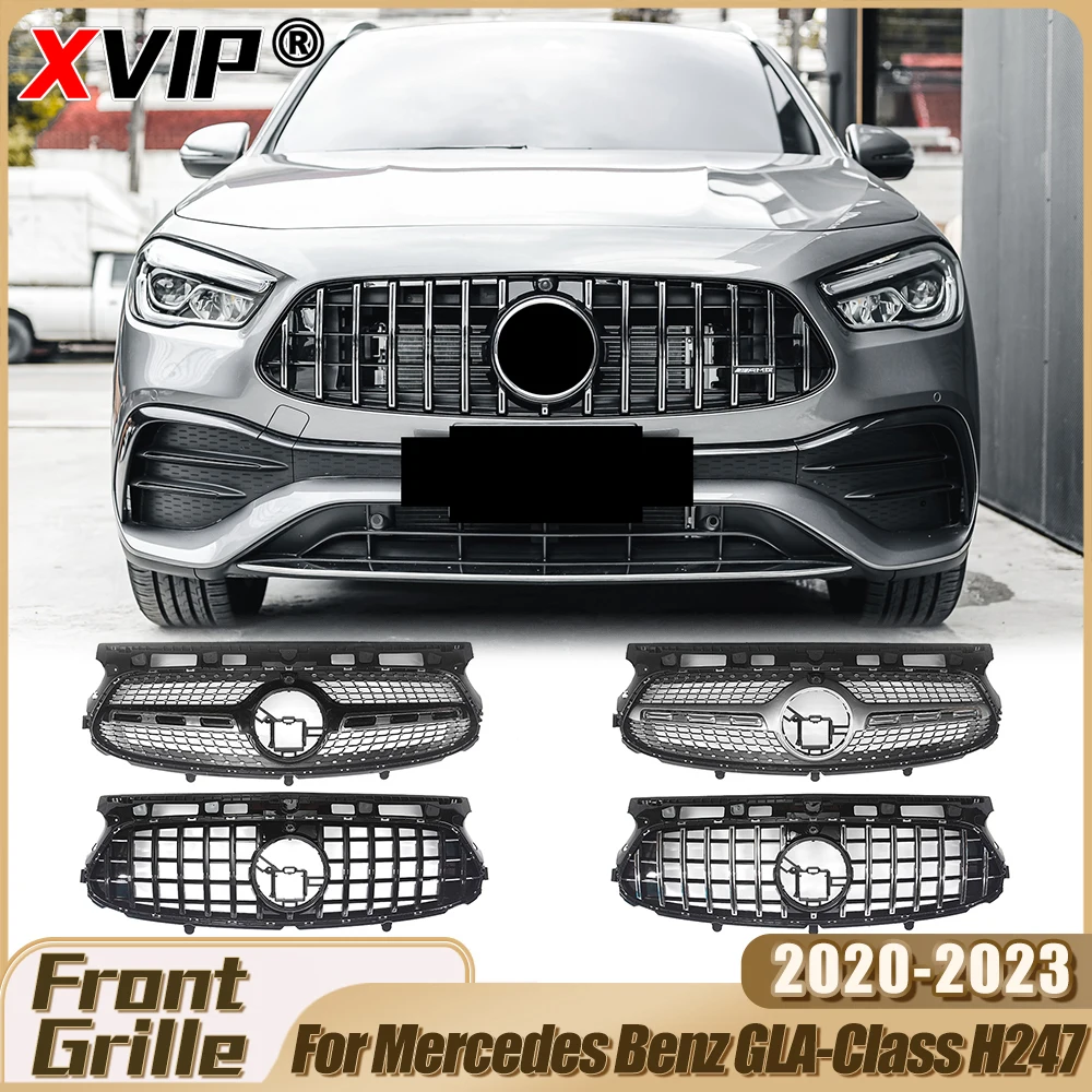 XVIP Body Kits Exterior Parts For Mercedes Benz GLA-Class H247 GLA35 GLA45 AMG 2020-23 Glossy Black GTR Style Bumper Grille Mesh
XVIP Body Kits Exterior Parts For Mercedes Benz GLA-Class H247 GLA35 GLA45 AMG 2020-23 Glossy Black GTR Style Bumper Grille Mesh