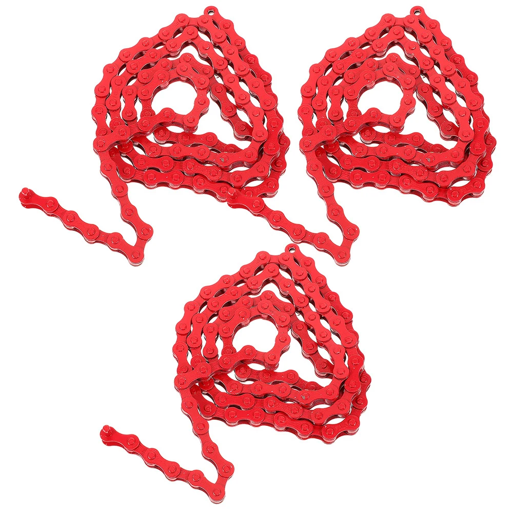 3Pcs Steel Bike Chain Durable Bicycle Replacement Wear-Resistant Smooth Lubrication Gear Shifting Cycling Supply
3Pcs Steel Bike Chain Durable Bicycle Replacement Wear-Resistant Smooth Lubrication Gear Shifting Cycling Supply