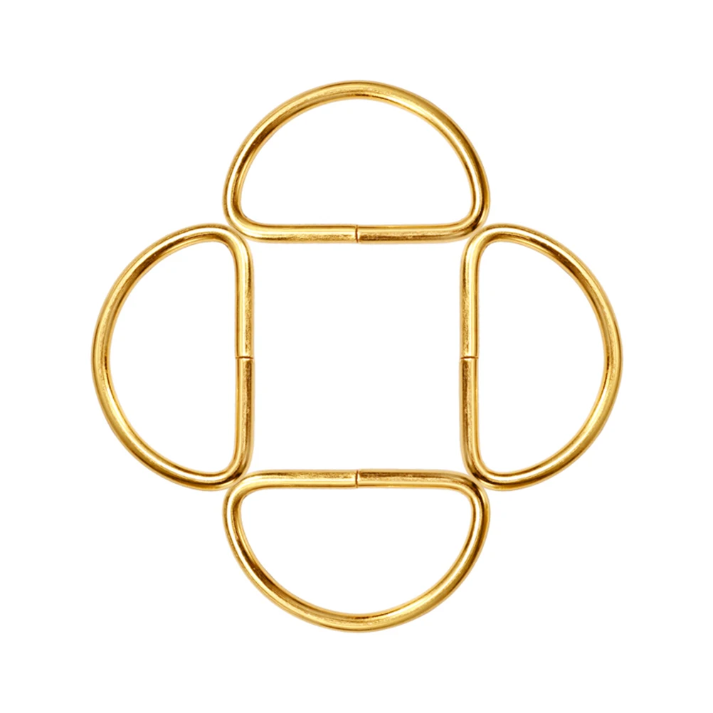 100 PCS Luggage Straps for Suitcases D Buckle Semi-Circular Ring Wallet Golden Bags
100 PCS Luggage Straps for Suitcases D Buckle Semi-Circular Ring Wallet Golden Bags