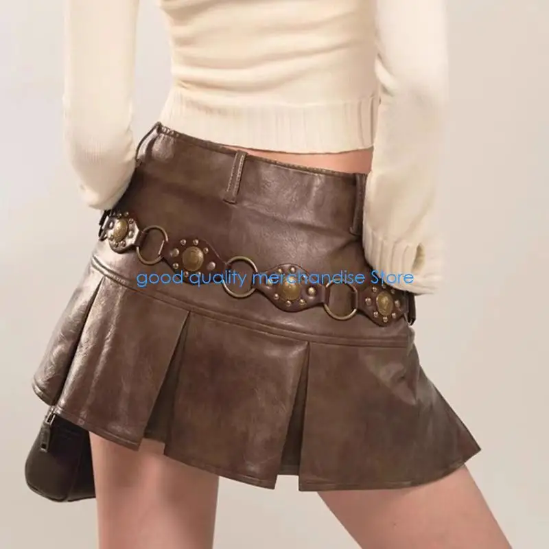 Y5JD поясной ремень с цепочкой и пряжкой с гравировкой для костюма идола, пояс для джинсового платья с лямкой на шее
Y5JD поясной ремень с цепочкой и пряжкой с гравировкой для костюма идола, пояс для джинсового платья с лямкой на шее