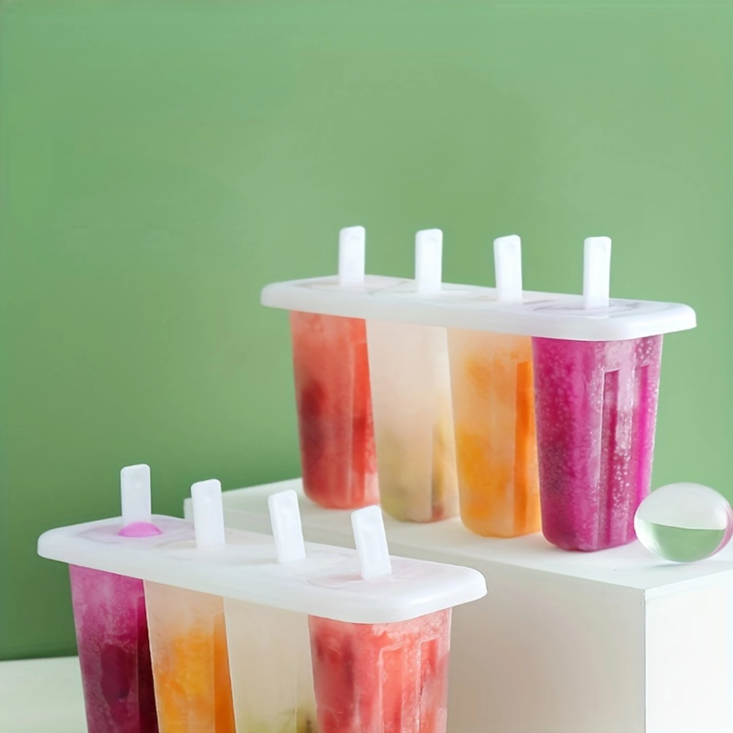 1 Set Silicone Ice Cream Mold, Popsicle Mold, DIY Dessert Freezer, Fruit Juice Ice Maker Mould Sticks For Restaurant Eid Al-Ad
1 Set Silicone Ice Cream Mold, Popsicle Mold, DIY Dessert Freezer, Fruit Juice Ice Maker Mould Sticks For Restaurant Eid Al-Ad