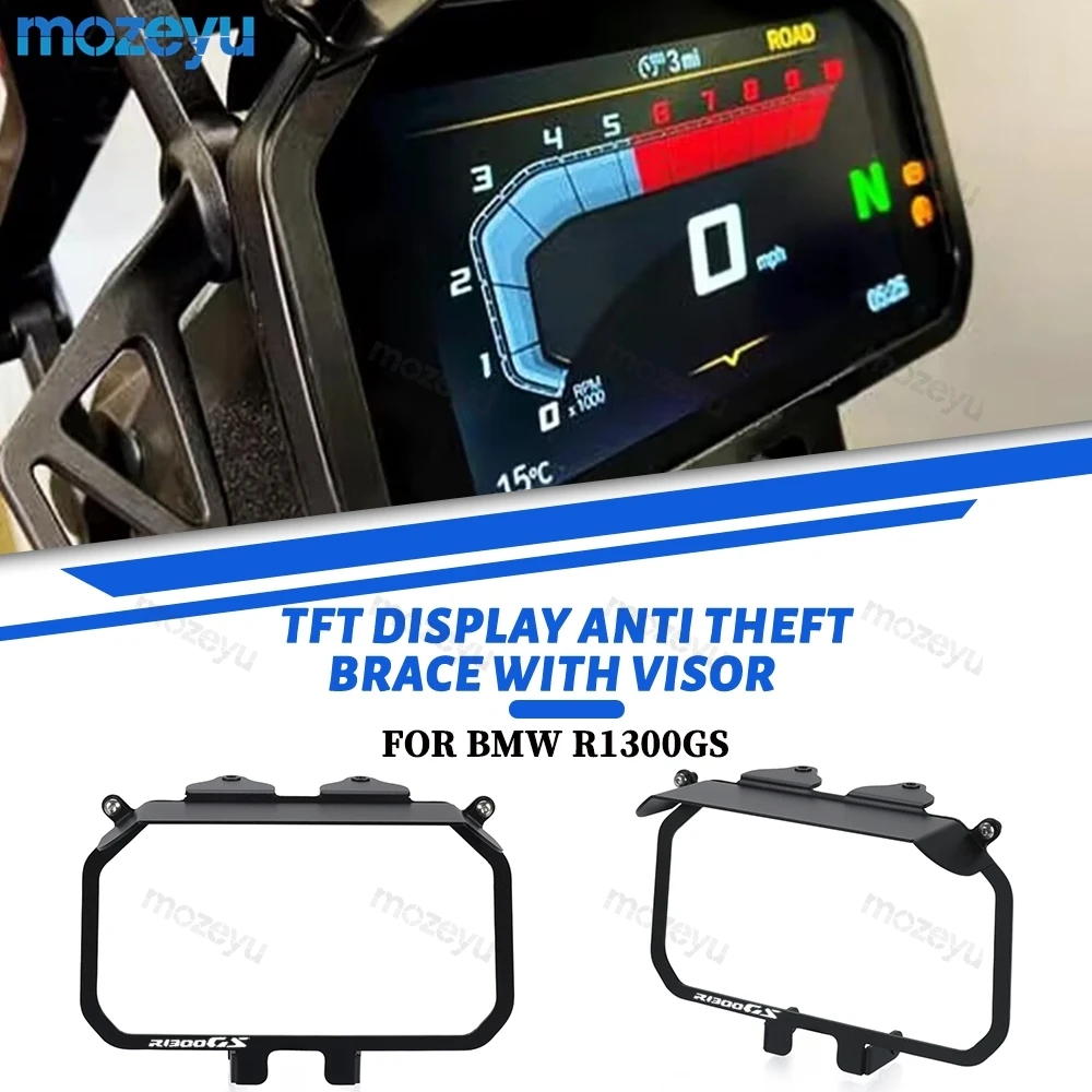R1300GS Adventure TFT Display Anti Theft Brace with Visor For BMW R1300GS Trophy/TE 2023 2024 2025 R1300 GS 1300 ADV Accessories
R1300GS Adventure TFT Display Anti Theft Brace with Visor For BMW R1300GS Trophy/TE 2023 2024 2025 R1300 GS 1300 ADV Accessories