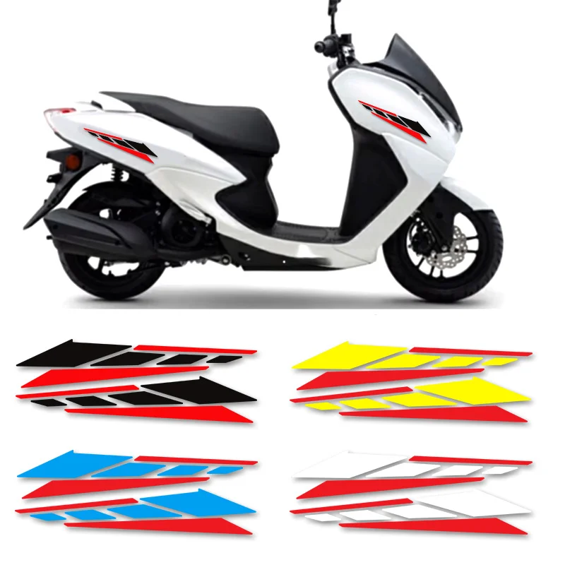 2Pcs Vivid Geometric Motorcycle Stickers, Red & Black Striped Body Side Decals, Waterproof Sun-Resistant Durable PET Decals for
2Pcs Vivid Geometric Motorcycle Stickers, Red & Black Striped Body Side Decals, Waterproof Sun-Resistant Durable PET Decals for