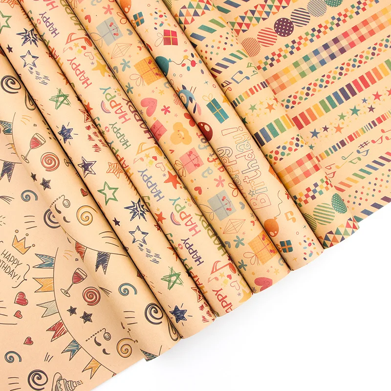10pcs/lot Musical Character Balloon Kraft Paper 50x70cm Handmade Diy Gift Packaging Paper for Birthday Party Valentine's Day
10pcs/lot Musical Character Balloon Kraft Paper 50x70cm Handmade Diy Gift Packaging Paper for Birthday Party Valentine's Day