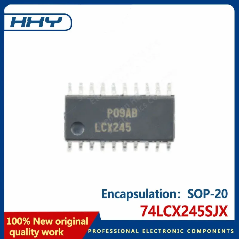 10PCS 74LCX245SJX package SOP-20 transceiver non-inverting logic chip
10PCS 74LCX245SJX package SOP-20 transceiver non-inverting logic chip