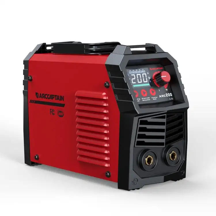 ARCCAPTAIN ARC200 200A Stick Welder 110V 220V Dual Voltage MMA Inverter Welding Machine with Large LED Display Portable Design
ARCCAPTAIN ARC200 200A Stick Welder 110V 220V Dual Voltage MMA Inverter Welding Machine with Large LED Display Portable Design