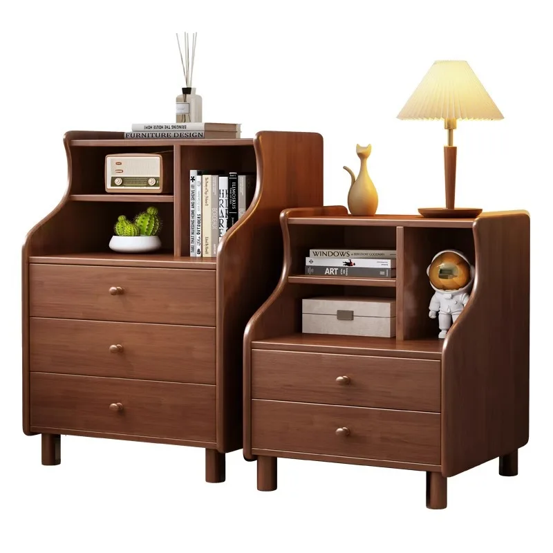 Solid wood bedside table simple modern bedroom locker Nordic home small bedside shelf simple storage cabinet
Solid wood bedside table simple modern bedroom locker Nordic home small bedside shelf simple storage cabinet