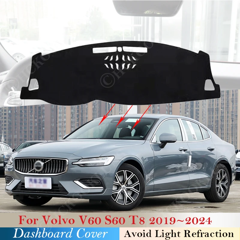 Dashboard Cover Dash Board Mat Carpet Pad for Volvo V60 S60 T8 2019~ 2024 Shade Cape Blanket Car Accessories 2020 2021 2022 2023
Dashboard Cover Dash Board Mat Carpet Pad for Volvo V60 S60 T8 2019~ 2024 Shade Cape Blanket Car Accessories 2020 2021 2022 2023