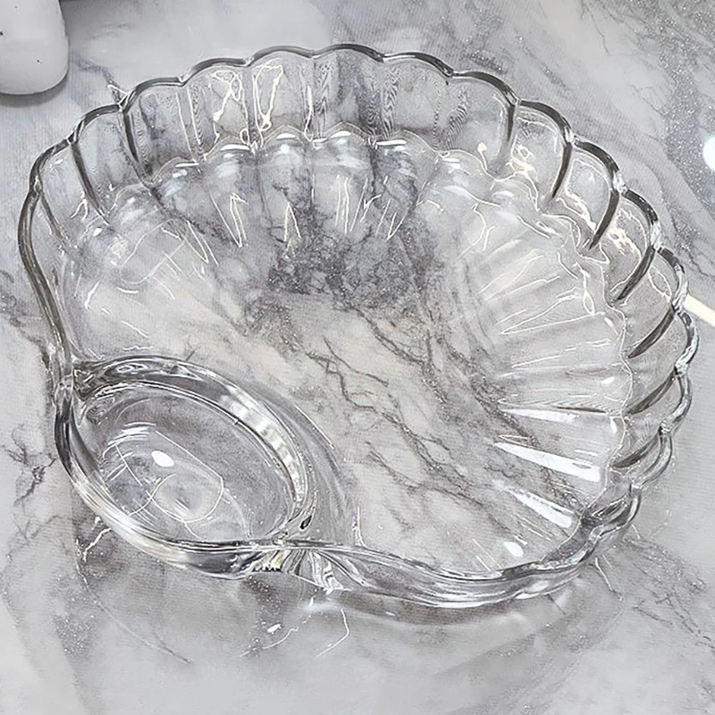 1PC Shell DishTransparent Dumpling Plate With Vinegar Discs Vinegar Dishes Sushi Breakfast Dried Fruit Snack Shell Spitting Dish
1PC Shell DishTransparent Dumpling Plate With Vinegar Discs Vinegar Dishes Sushi Breakfast Dried Fruit Snack Shell Spitting Dish