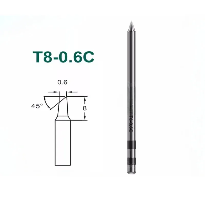 968/969 Soldering Iron Accessories Plug-in Integrated Heating Core Soldering Iron Head T8/T9 Welding Head
968/969 Soldering Iron Accessories Plug-in Integrated Heating Core Soldering Iron Head T8/T9 Welding Head