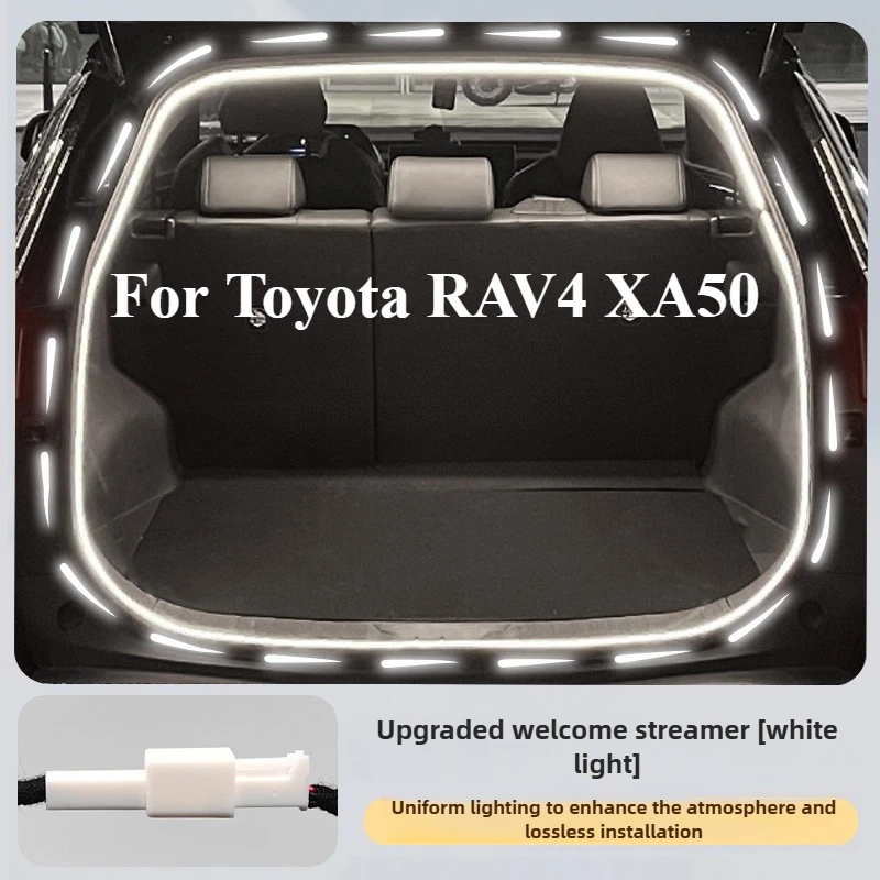 Accessories For Toyota RAV4 XA50 2026/2025 Trunk Light LED High Brightness Dedicated Door-Activated Atmosphere Upgrade 2020-2024
Accessories For Toyota RAV4 XA50 2026/2025 Trunk Light LED High Brightness Dedicated Door-Activated Atmosphere Upgrade 2020-2024
