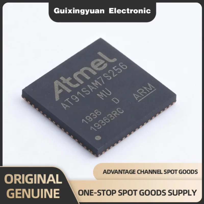 1 original genuine AT91SAM7S256D-MU packaged QFN-64 embedded microcontroller MCU
1 original genuine AT91SAM7S256D-MU packaged QFN-64 embedded microcontroller MCU