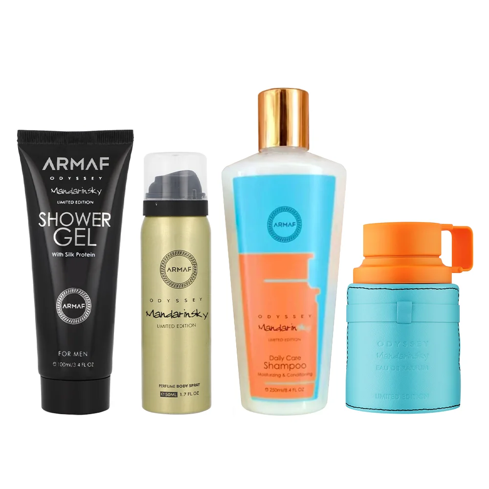 Armaf - Odyssey Mandarin 4pcs Gift Set (3.4oz)
Armaf - Odyssey Mandarin 4pcs Gift Set (3.4oz)