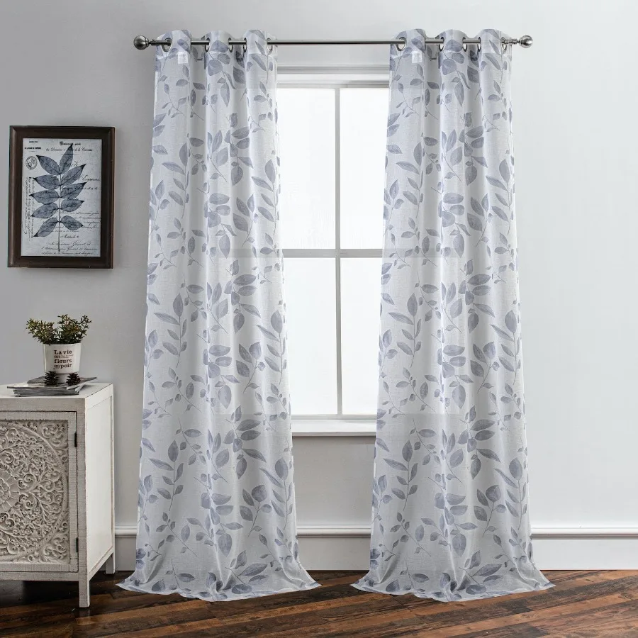 Grommet Sheer Curtain Panel 76" x 84" 2 Panels
Grommet Sheer Curtain Panel 76" x 84" 2 Panels
