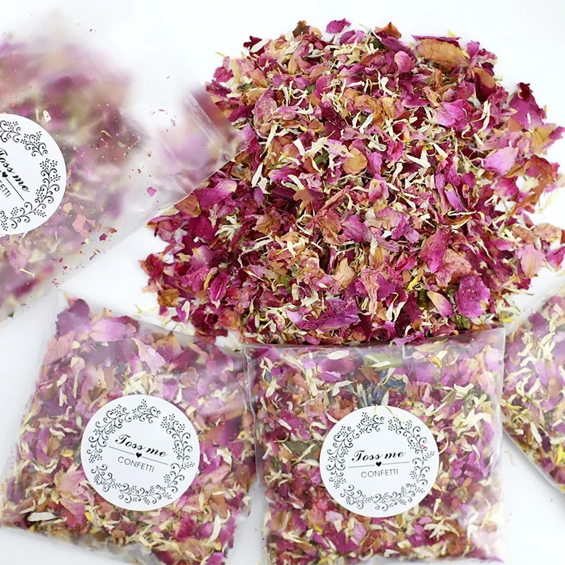 Dried Flower Petals Pop Biodegradable Wholesale Wedding Birthday Supplies Valentine's Day Party Decoration Natural Rose
Dried Flower Petals Pop Biodegradable Wholesale Wedding Birthday Supplies Valentine's Day Party Decoration Natural Rose