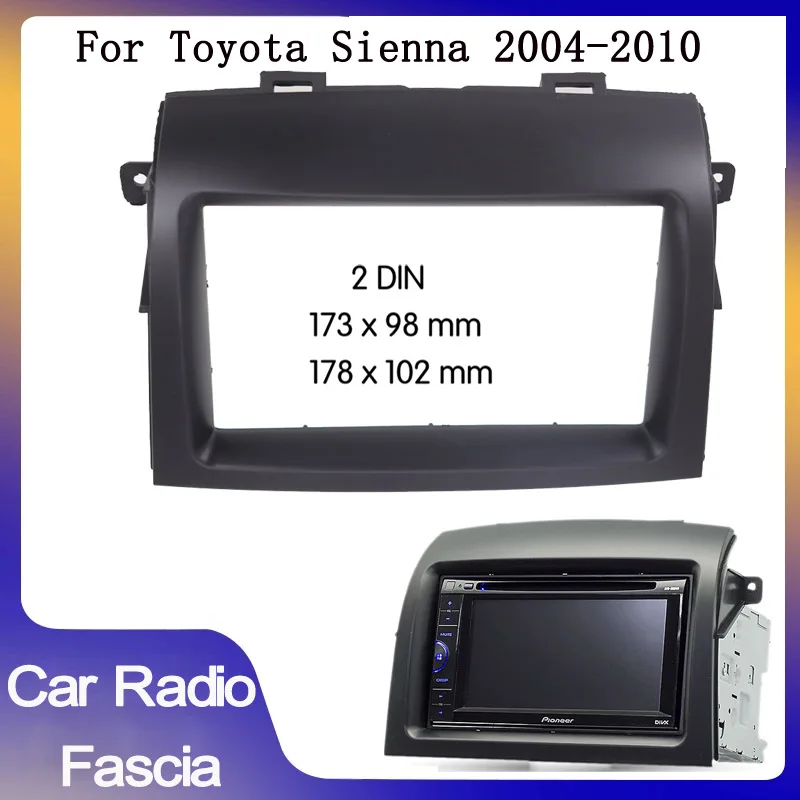 2din Car raido frame For Toyota Sienna 2004-2010 Video Panel Player Audio Dash 2 Din Frame Dashboard Mount Kit
2din Car raido frame For Toyota Sienna 2004-2010 Video Panel Player Audio Dash 2 Din Frame Dashboard Mount Kit