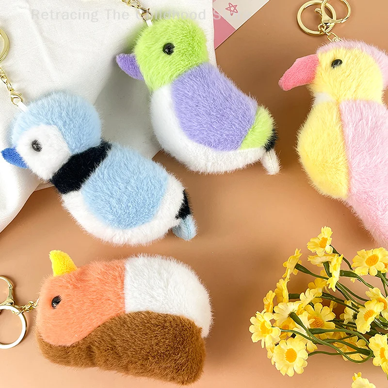 10cm Lovely Mini Bird Plush Toys Cute Parrot Bag Keychain Pendant Xmas Gifts Girl
10cm Lovely Mini Bird Plush Toys Cute Parrot Bag Keychain Pendant Xmas Gifts Girl