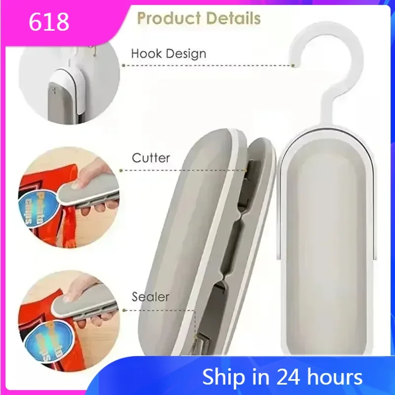 Sealing Machine Mini Portable Sealing Clip Hand Pressure Heat Sealing Machine Food Fruit Snacks Preservation Small Tools
Sealing Machine Mini Portable Sealing Clip Hand Pressure Heat Sealing Machine Food Fruit Snacks Preservation Small Tools