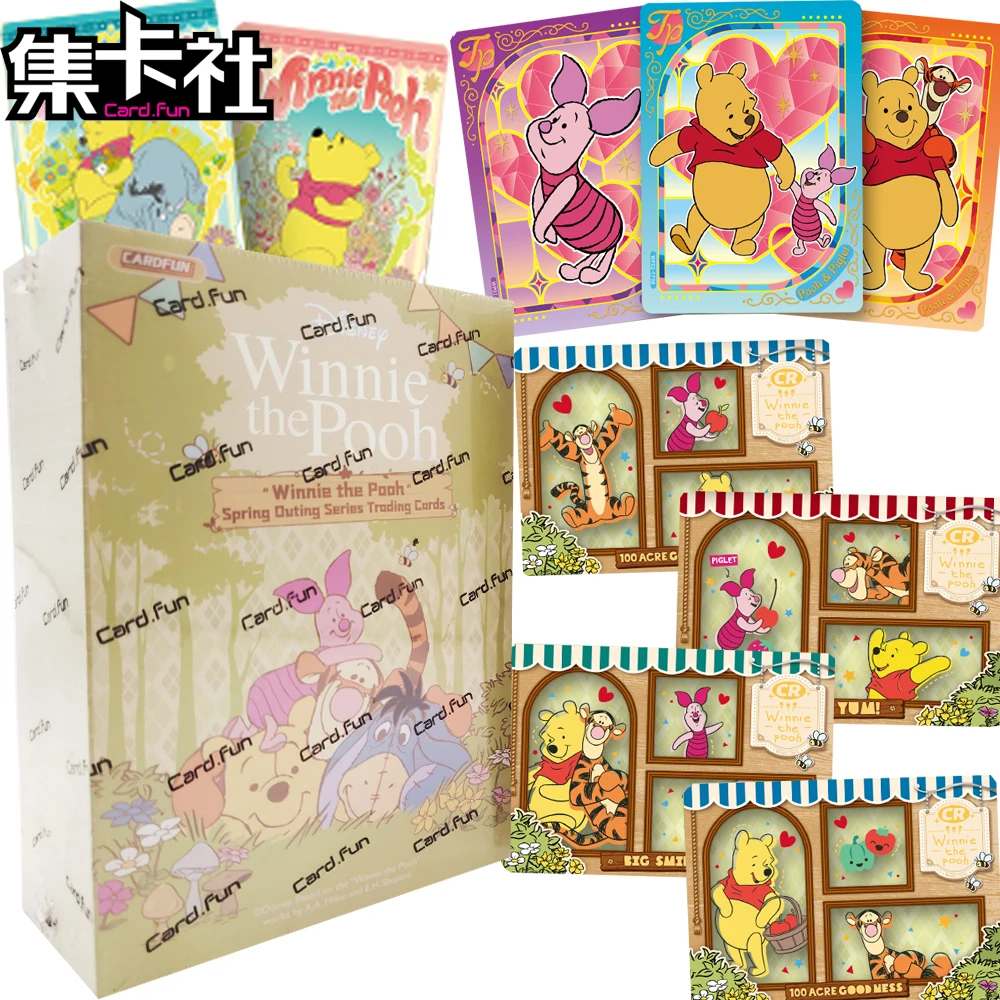 Original Card.fun Winnie The Pooh Collection Cards Cartoon Cute Animated Movies Roles Healing Warmth Spring Dream Cards Toy Gift
Original Card.fun Winnie The Pooh Collection Cards Cartoon Cute Animated Movies Roles Healing Warmth Spring Dream Cards Toy Gift
