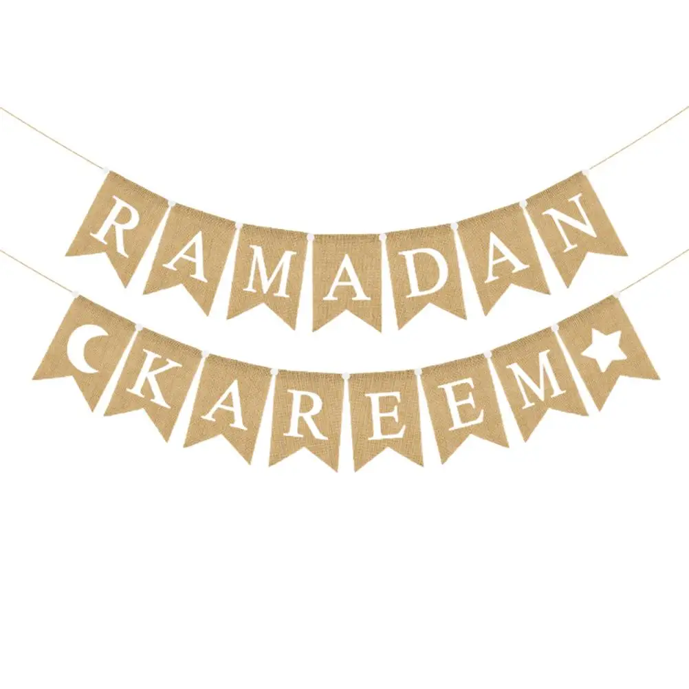 Ramadan Pull Flag Decorative Banner 100x150cm Bright Color Beautiful Appearance Good Decoration Effect Photo Prop
Ramadan Pull Flag Decorative Banner 100x150cm Bright Color Beautiful Appearance Good Decoration Effect Photo Prop