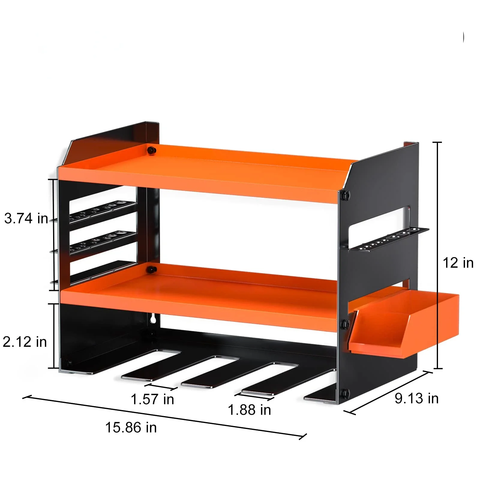 Power Tool Storage Cordless Drill Holder Floating Tool Shelf Wall Mount Metal Drill Storage Rack Garage Organizer
Power Tool Storage Cordless Drill Holder Floating Tool Shelf Wall Mount Metal Drill Storage Rack Garage Organizer