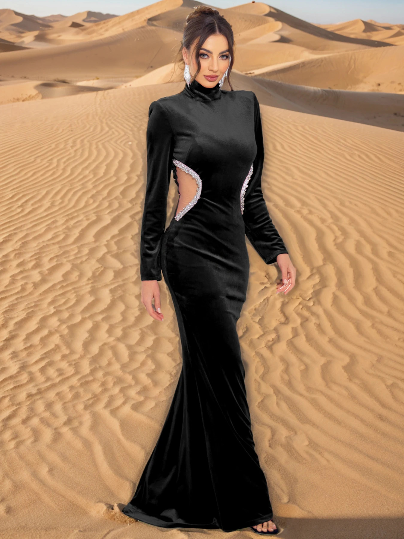 Beading Hollow Out Full Sleeved Cocktail Prom Dress Burgundy Bodycon Long Mermaid Elegant Formal Evening Party Dresses 2025
Beading Hollow Out Full Sleeved Cocktail Prom Dress Burgundy Bodycon Long Mermaid Elegant Formal Evening Party Dresses 2025