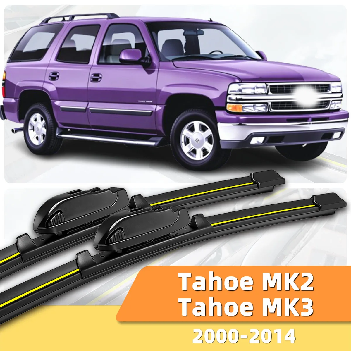 2PCS Wiper For Car Front Windshield Wiper Suitable For Chevrolet Tahoe MK2 MK3 (2000-2014) High-Definition Silent Durable Wiper
2PCS Wiper For Car Front Windshield Wiper Suitable For Chevrolet Tahoe MK2 MK3 (2000-2014) High-Definition Silent Durable Wiper
