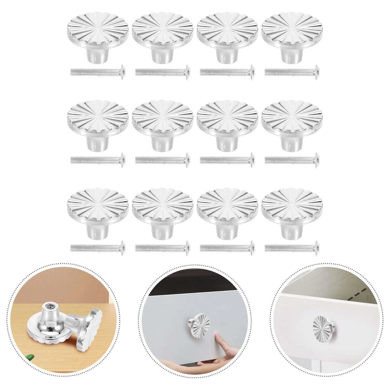 12Pcs ABS Circular Cabinet Knobs Pull Handles for Kitchen Drawers Wardrobe Cupboards Knobs for Cabinets Door Handles 
12Pcs ABS Circular Cabinet Knobs Pull Handles for Kitchen Drawers Wardrobe Cupboards Knobs for Cabinets Door Handles