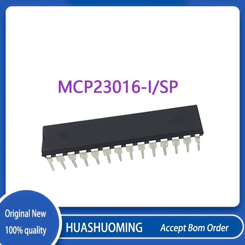 5Pcs/Lot MCP23016-I/SP MCP23016 23016 DIP-28
5Pcs/Lot MCP23016-I/SP MCP23016 23016 DIP-28