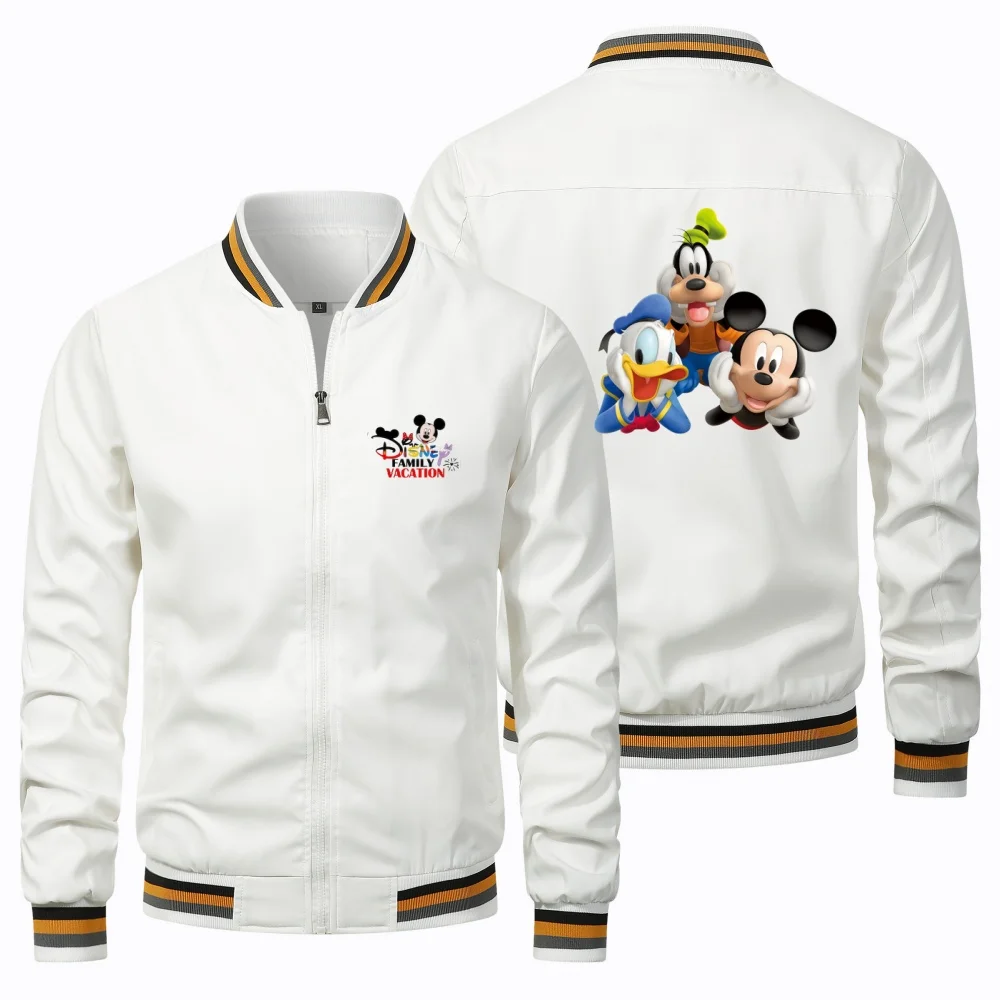 Disney Branded Clothing For Early Autumn, Set On The Ceiling! Simple Striped Collar Jacket, A Treasure Style That Can Be Worn By
Disney Branded Clothing For Early Autumn, Set On The Ceiling! Simple Striped Collar Jacket, A Treasure Style That Can Be Worn By