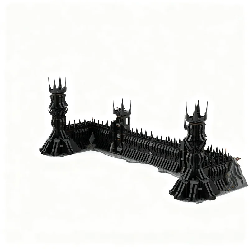 6339PCS MOC Fantasy Ringsed Movie Collection Black Gate Dark Castle Model Building Blocks Architecture DIY Assembly Gift Fun Set
6339PCS MOC Fantasy Ringsed Movie Collection Black Gate Dark Castle Model Building Blocks Architecture DIY Assembly Gift Fun Set