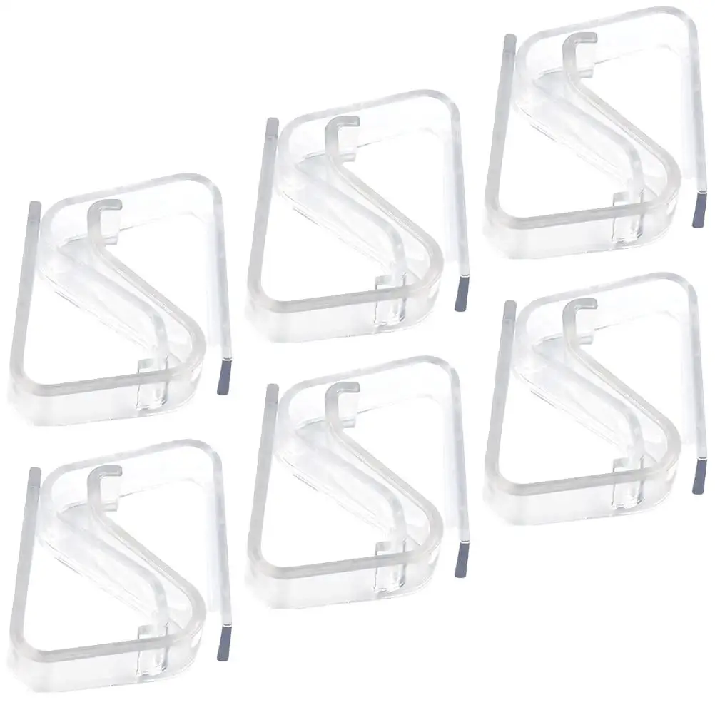 12 Pcs Transparent Tablecloth Clip Clips for Outdoor Picnic Tables Large Securing Holder Acrylic Meeting Room
12 Pcs Transparent Tablecloth Clip Clips for Outdoor Picnic Tables Large Securing Holder Acrylic Meeting Room