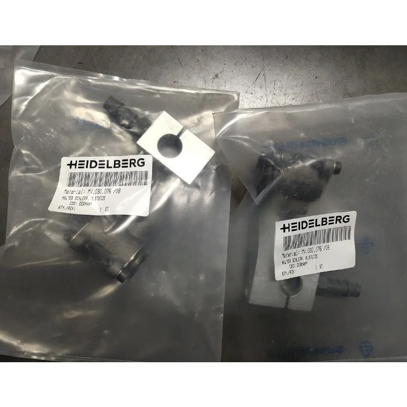 Parts for MV.030.076/08 Heidelberg printing press accessories CD102 paper separation nozzle F2.028.182S187190S
Parts for MV.030.076/08 Heidelberg printing press accessories CD102 paper separation nozzle F2.028.182S187190S