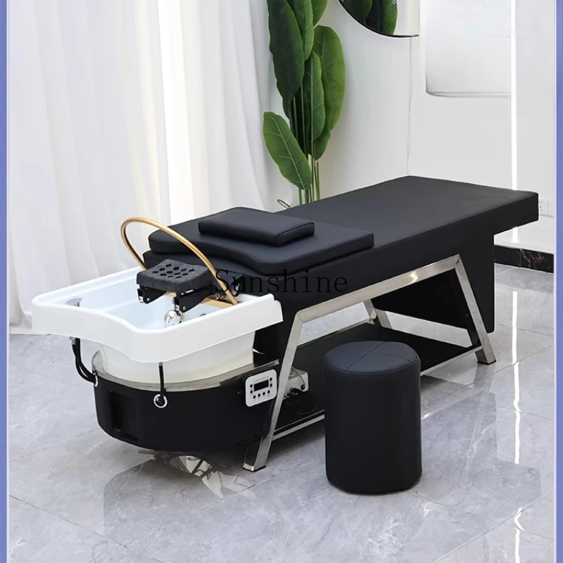 Thai shampoo bed with fumigation water circulation water heater integrated massage bed
Thai shampoo bed with fumigation water circulation water heater integrated massage bed