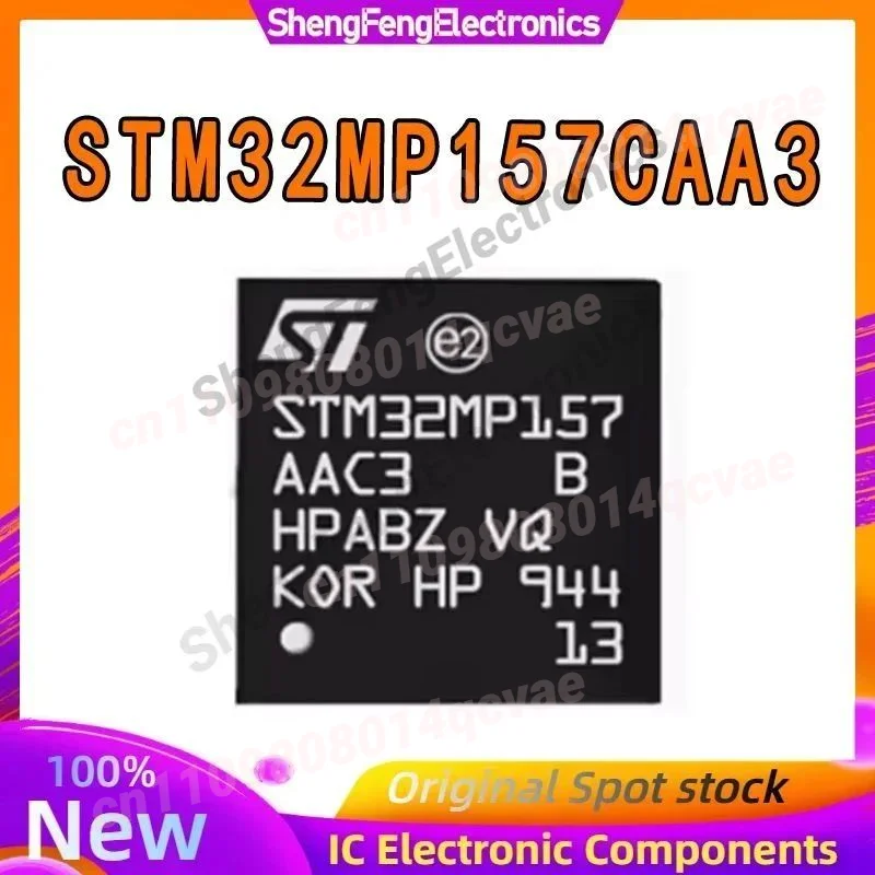 New Original STM32MP157CAA3 TFBGA-361 32-bit Microcontroller Chip in stock
New Original STM32MP157CAA3 TFBGA-361 32-bit Microcontroller Chip in stock