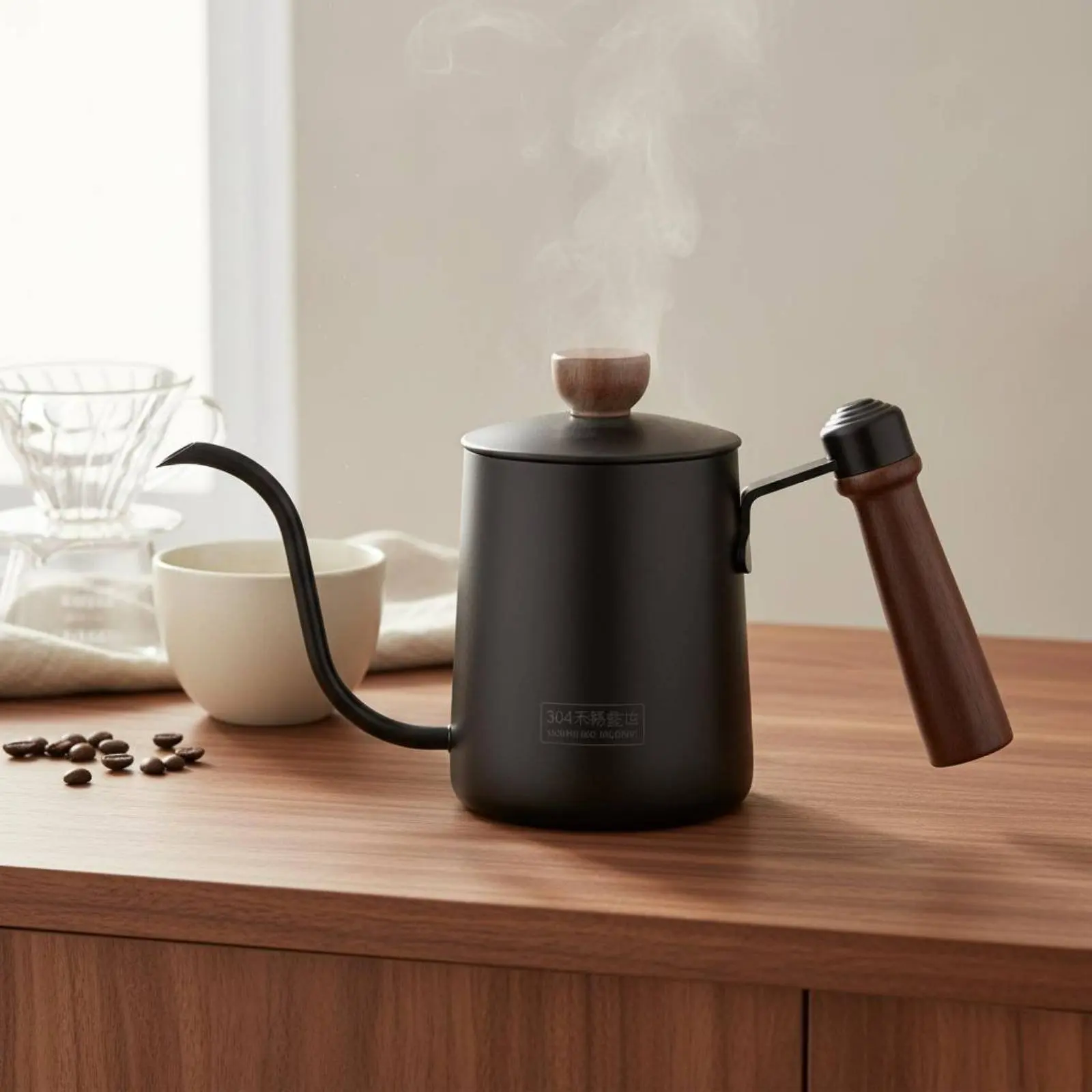 Steep-over Coffee Pot Stovetop Safe Steep-over Coffee Kettle Gooseneck Kettle Nonstick Coating Coated Kitchenware for Baristas
Steep-over Coffee Pot Stovetop Safe Steep-over Coffee Kettle Gooseneck Kettle Nonstick Coating Coated Kitchenware for Baristas