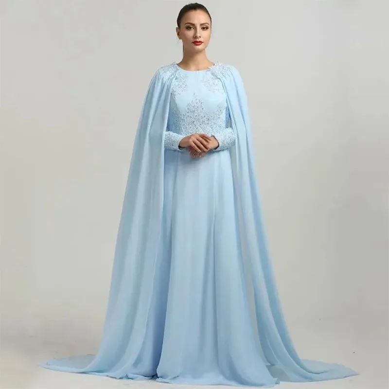 Customized Evening Pageant Dress With Cap Sleeves O-neck Appliques Muslim Prom Formal Gown Vestidos De Gala Robe De Soiree 2025
Customized Evening Pageant Dress With Cap Sleeves O-neck Appliques Muslim Prom Formal Gown Vestidos De Gala Robe De Soiree 2025
