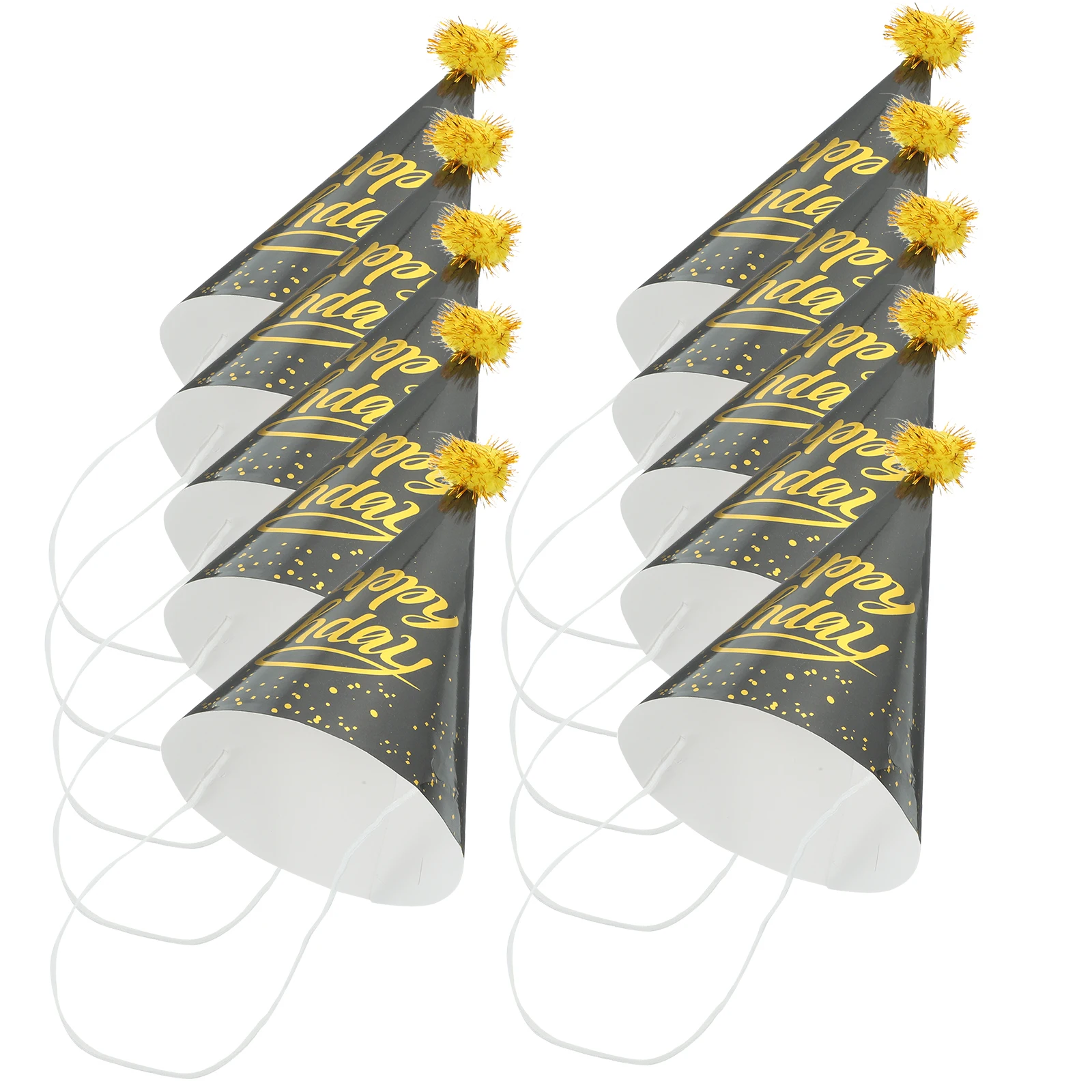 10pcs Birthday for Kids Adults Chic Gold Ball Black Happy Printed Party Headwear Photo Props Party Decorations Supplies
10pcs Birthday for Kids Adults Chic Gold Ball Black Happy Printed Party Headwear Photo Props Party Decorations Supplies