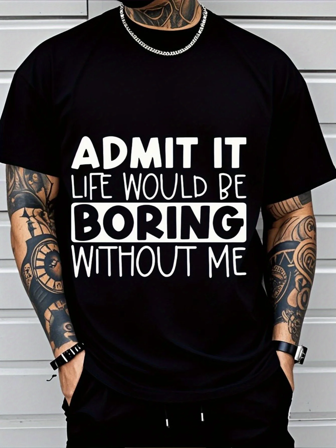 Men's Casual T-shirt Plus Large Size Comfortable and Breathable Top Casual Wear Large Size Oversized Clothes Moisture Wicking
Men's Casual T-shirt Plus Large Size Comfortable and Breathable Top Casual Wear Large Size Oversized Clothes Moisture Wicking
