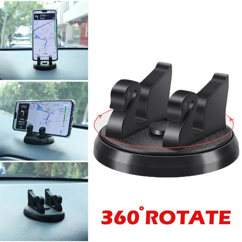 New 360 Degree Rotate Car Phone Holder Dashboard Bracket Smart Phone Support Rotatable Simple Car GPS Bracket Car Accessories
New 360 Degree Rotate Car Phone Holder Dashboard Bracket Smart Phone Support Rotatable Simple Car GPS Bracket Car Accessories