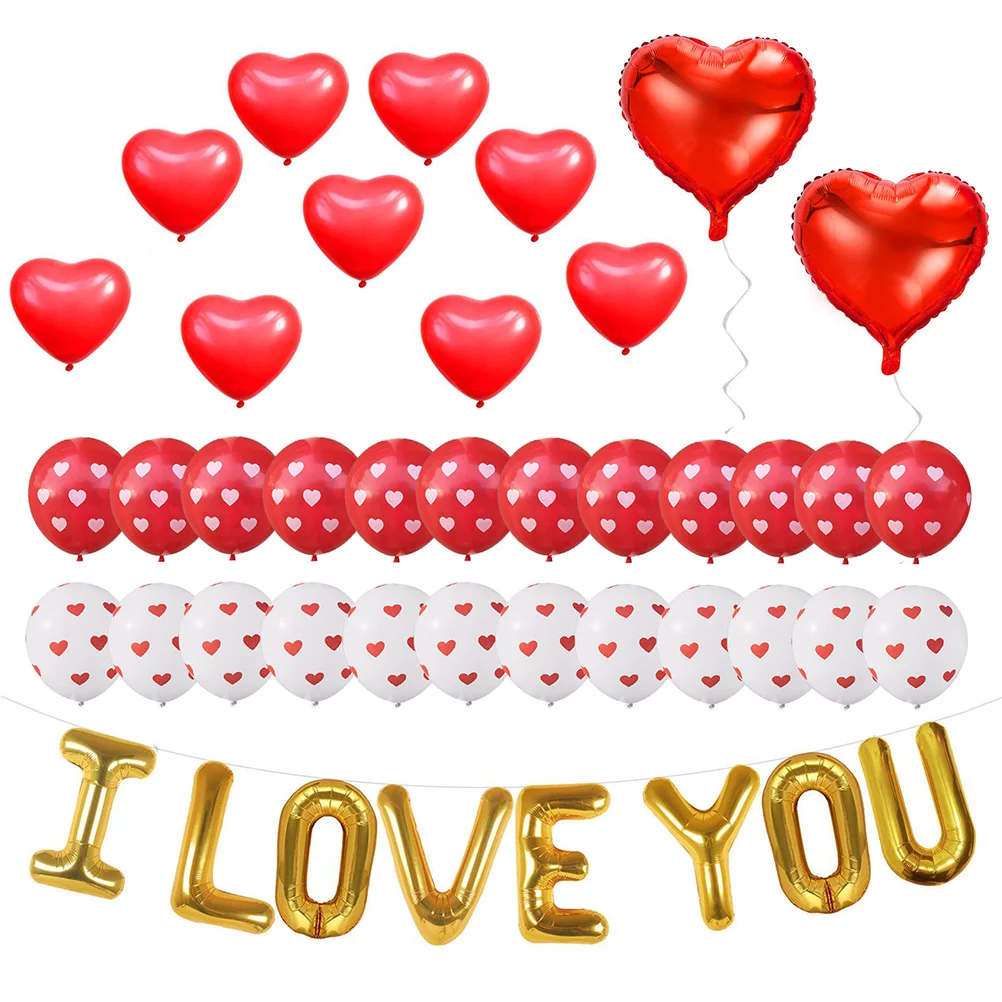 Love Balloon Set Heart Shape Balloons for Party Valentine Whole Flower Proposal Wedding
Love Balloon Set Heart Shape Balloons for Party Valentine Whole Flower Proposal Wedding