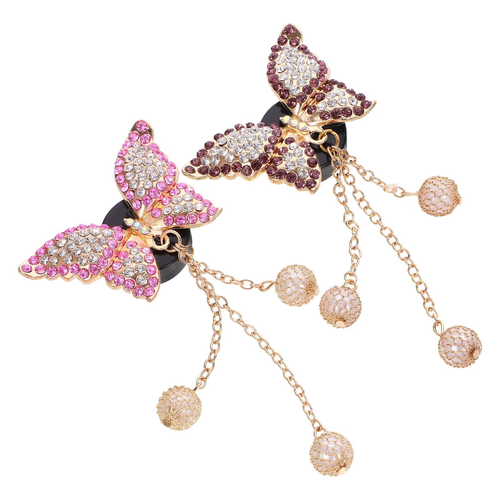 2Pcs Aromatherapy Butterfly Pink Purple Car Vent Accessories Rhinestone Air Freshener Perfume Decorations
2Pcs Aromatherapy Butterfly Pink Purple Car Vent Accessories Rhinestone Air Freshener Perfume Decorations