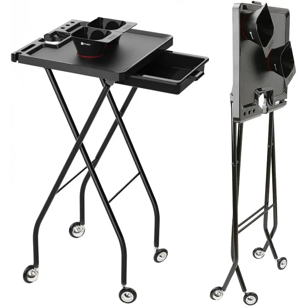 Sn olding Tray, olding Sn Rolling Tray on Wheels, Color Tray or Hair Esthetician&Stylist,Tattoo Cart, Beauty
Sn olding Tray, olding Sn Rolling Tray on Wheels, Color Tray or Hair Esthetician&Stylist,Tattoo Cart, Beauty